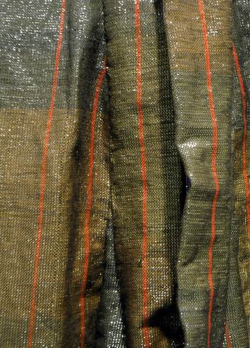 Red Stripe Kimono-detail
